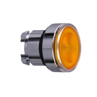 ZB4BW353S Schneider Electric Harmony XB4 Series Orange Illuminated Spring Return Push Button Head, 22mm Cutout, IP66, IP67, IP69K