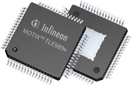 TLE98932QKW62SXUMA1 Infineon , 32bit ARM Cortex M3 Microcontroller, MOTIX MCU, 60MHz, 248 kByte Flash, 64-Pin LQFP