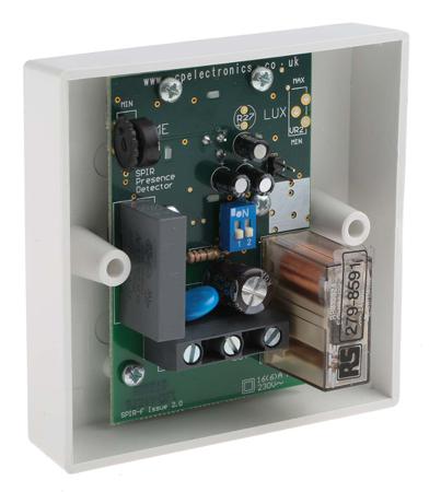 279-8591 RS Pro Wall PIR Switch Detector, PIR, Wall Mount, 220 → 240 V ac