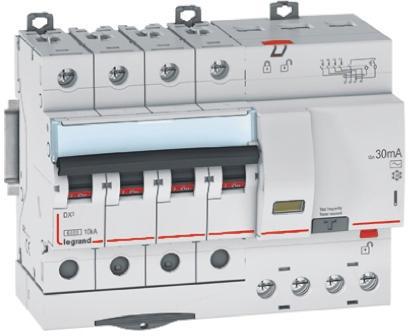 4-111-89 4P 32 A, RCD Switch, Trip Sensitivity 30mA DX³
