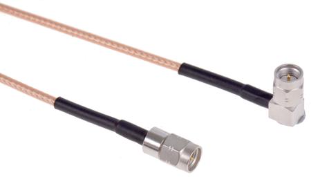 R284C0351055 Radiall Cable Assembly Series Male SMA to Male SMA, 500 mm 50 Ω