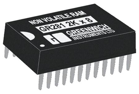 M48T12-150PC1 STMicroelectronics 16kbit 150ns NVRAM, 24-Pin PCDIP,