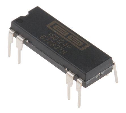 ISO124P  Texas Instruments, Isolation Amplifier, 8-Pin PDIP