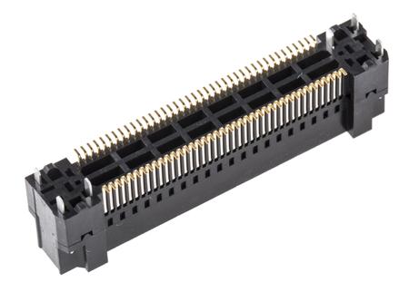 FX18-80S-0-8SV15 Hirose FunctionMAX FX18 Series 0.8mm Pitch 80 Way 2 Row Straight PCB Socket, Surface Mount, Solder Termination