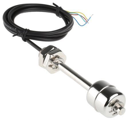 SSF67A25B75 Sensata Cynergy3 SSF67 Series Vertical Stainless Steel Float Switch, Float, Direct Load, 250V ac Max, 120V dc Max