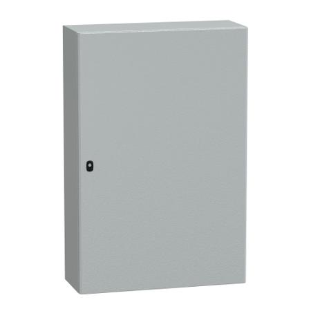 NSYS3D12830 Schneider Electric PanelSeT S3D Series Steel Wall Box, IP66, 1200 mm x 800 mm x 300mm