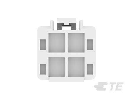 1376392-1 TE Connectivity Compact Power Connector Free Hanging (In Line) Plug, 4, Crimp Termination, 10A, 300 V AC
