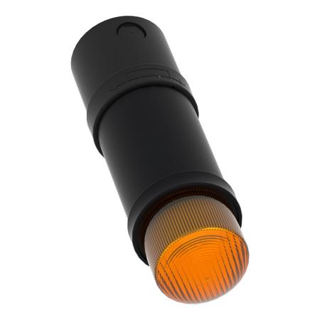 XVBL8G5 Discharge Tube, Flashing Beacon XVBL Series, Red, Base Mount, 120 V ac