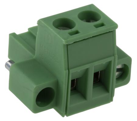 1777989 Phoenix Contact, 5.08mm Pitch, MSTB 2.5/2-STF-5.08, 2 Way, , Pluggable Terminal Block, Plug, Plug-In, Screw