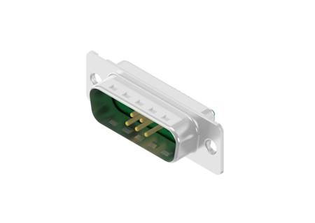 3007W2PAM99A10X Amphenol CONEC 7 Way Through Hole D-sub Connector Plug, with Mounting Hole