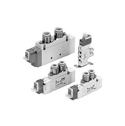 SY5120-BDO-C6F-Q SMC 5/2 & 5/3 Solenoid Valve - Solenoid One-Touch Fitting 6 mm SY5000 Series