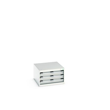 40027096-16V Bott 3 Cabinet, Steel, 400mm x 750mm x 650mm, Light Grey