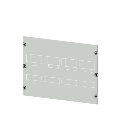 8PQ2055-8BA12 Siemens 8PQ2055 Series Sheet Steel Cover, 550mm H, 800mm W, 10mm L for Use with Cabinet