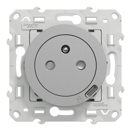 S530089 Schneider Electric Grey, 1 Gang, Odace