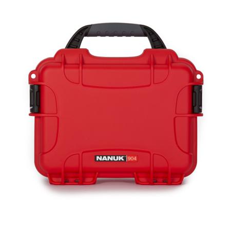 904S-010RD-0A0 Nanuk Nanuk 904 Waterproof Plastic Case, 259 x 201 x 114mm