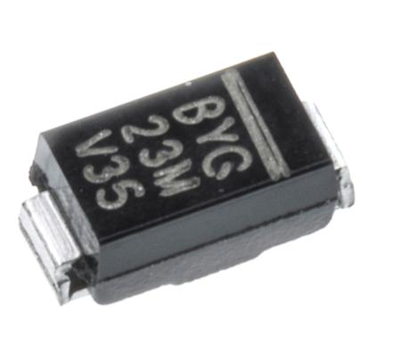 BYG23M-E3/TR Vishay 1 kV 1.5 A Diode Switching 2-Pin DO-214AC