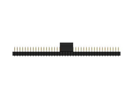 1MM-HU-D05-VS-00-H-TRP TE Connectivity 1MM-HU Series Vertical Board Mount PCB Header, 10 Contact(s), 1mm Pitch, 2 Row(s), Unshrouded