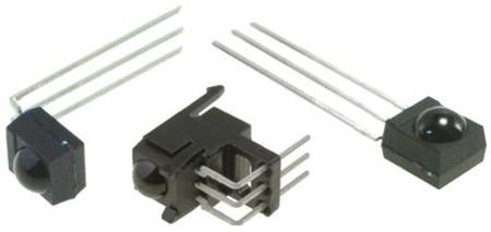 TSOP34436SS1F Vishay , 36kHz IR Receiver, 950nm ±45 °, 45m Range, 2.5V - 5V, Through Hole, 6.9 x 6 x 3.9mm