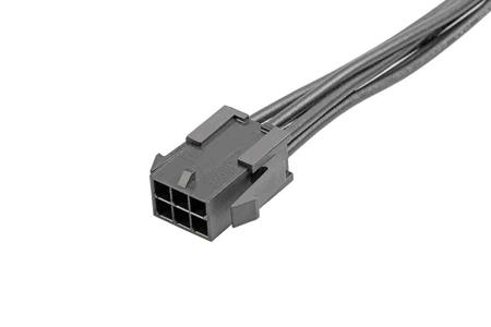 2147582061 Molex 6 Way Male Micro-Fit 3.0 Unterminated Wire to Board Cable, 150mm