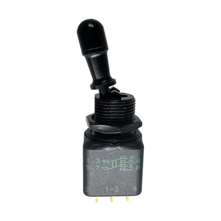 12146-2VX778 APEM Toggle Switch, Panel Mount, On-On, DPST, Solder Lug Terminal, 28V dc