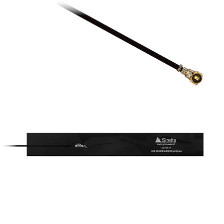 ECHO47/0.1M/SMAM/36 Siretta  PCB Multiband Antenna with IPEX, UFL Connector