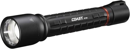 XP14R Coast LED Torch Black - Rechargeable 4500 lm, 220 mm