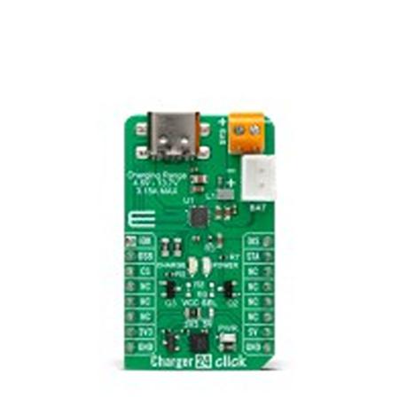 MIKROE-6653 MikroElektronika Charger 24 Click Development kit for MIKROE 6653 for Mobile Routers