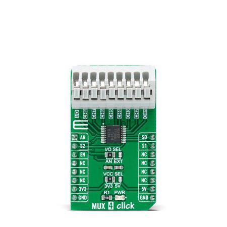MIKROE-4754 MikroElektronika  MUX 4 Click Add On Board Signal Conversion Development Tool