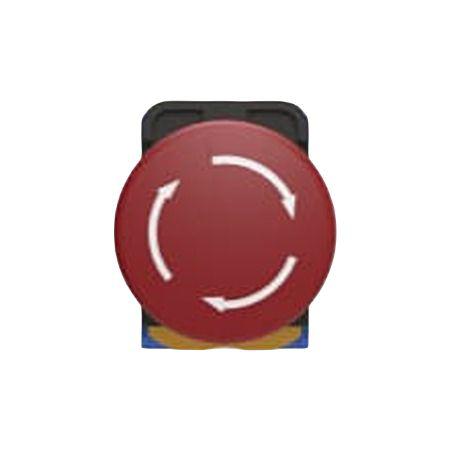PBES22L20M3R TE Connectivity PBES22 Series Illuminated Emergency Stop Push Button, Panel Mount, 22.3mm Cutout, 2NO, IP20, IP65