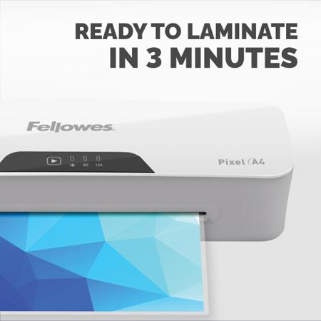 5601501 Fellowes Pixel A4 Hot A4 Laminator Grey/White