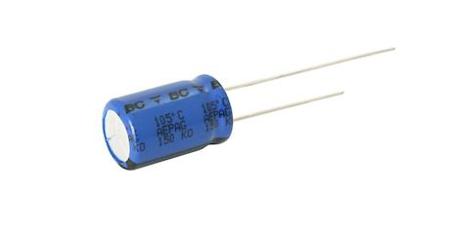 MAL217050102E3 Vishay 1000μF Aluminium Electrolytic Capacitor 35V dc, Radial, Through Hole -