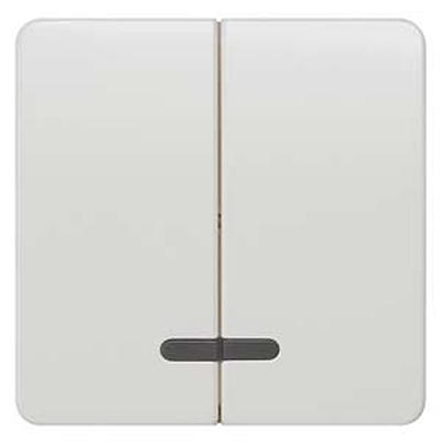 5TG7818 Siemens White Rocker Switch, 2 Way, 2 Gang, DELTA