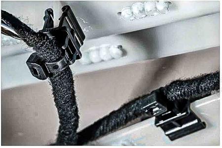 156-01154 T50ROSEC4B-PA66W-BK HellermannTyton Cable Tie, Assembly, 200mm x 4.6 mm, Black PA 6.6 UV Resistant, Pk-500