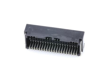 505448-4051 Molex 505448 Series Right Angle Surface PCB Header, 40 Contact(s), 1.25 mm Pitch, 2 Row, Shrouded