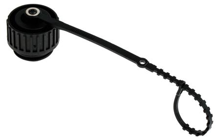 831532400 Hirschmann CA Male Circular Connector Dust Cap IP67 Rated, Polyamide