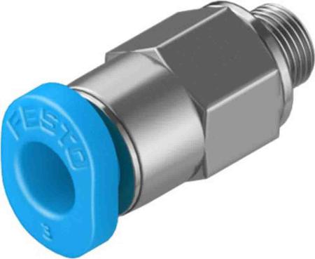QSM-M3-2 Festo QSM Series Straight Threaded Adaptor, M3 Male to Push In 2 mm, Threaded-to-Tube Connection Style, 133027
