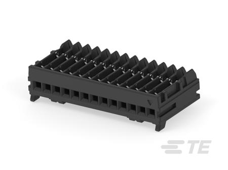 1-2355088-3 MICRO CT Series Straight Cable Mount, IDC PCB Socket, 13-Contact, 1-Row, 1.2mm Pitch, IDC Termination