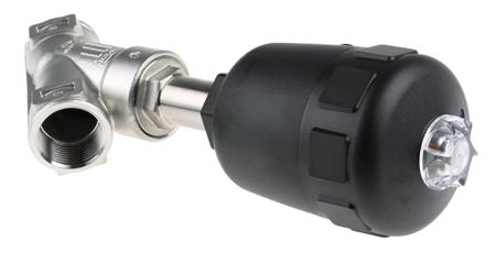 178857 Burkert Angle Pneumatic Valve, 1 in G