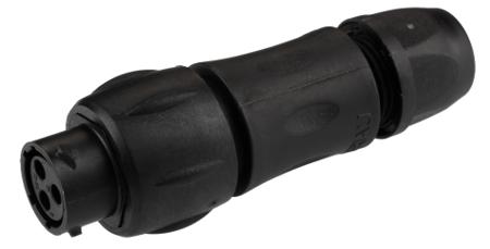 UTS1JC103S Souriau Sunbank by Eaton Circular Connector, 3 Contacts, In-Line, Standard Connector, Plug, Female, IP68, IP69K, UTS
