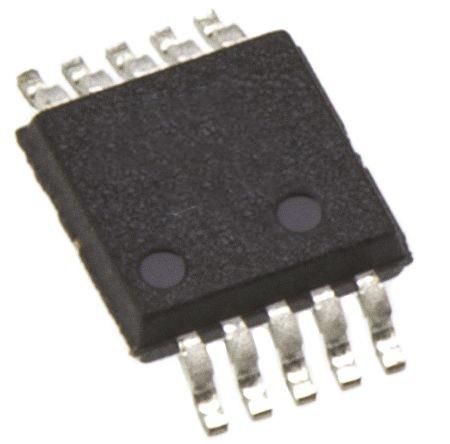 ISL54222AIUZ-T Renesas Electronics  Multiplexer, 2-of-1, 10-Pin 10LD MSOP