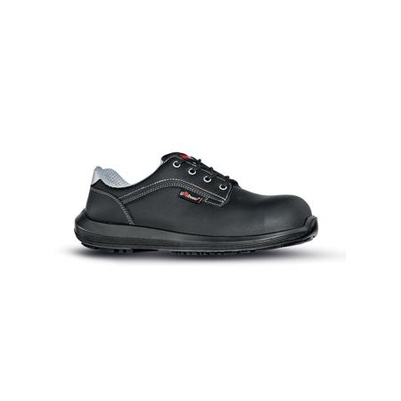 0UW20032-44 UPower RESPONSE Unisex Black Composite Toe Capped Low safety shoes, UK 10, EU 44