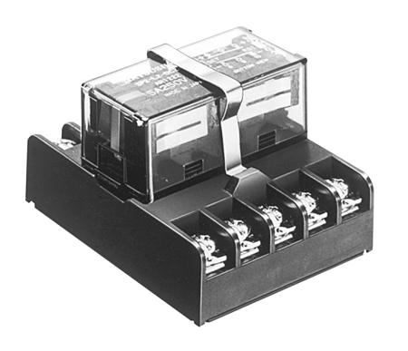 SP4-SF Panasonic SP Chassis Mount Relay Socket, for use with SP4 Relay