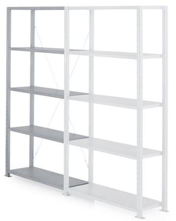 BTRAYTOLEML1040D1 Manorga Quickshelf Storage Racking, 7500mm x 800mm