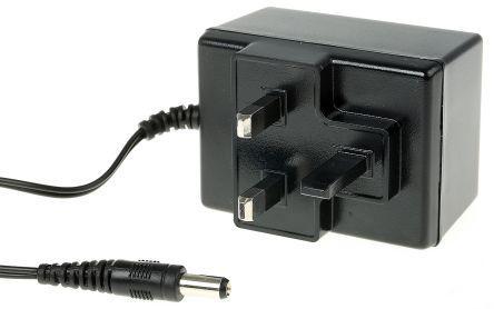 D41-05-0-0900UK RS Pro Plug In Power Supply 5V dc, 900mA 1 Output, 2.1 x 5.5 x 9.5 mm Centre Positive Linear Power Supply