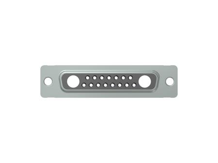 3017W2SXK99A10X CONEC 17 Way Through Hole D-sub Connector Socket, with Mounting Hole