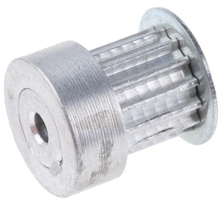 16T2.5/14.2 RS PRO Timing Belt Pulley, Aluminium 6mm Belt Width x 2.5mm Pitch, 14 Tooth