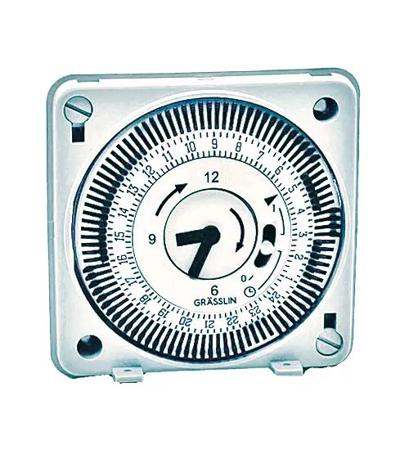 01-79-1001-1 Grasslin Analogue Time Switch 230 V ac, 1-Channel
