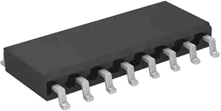 DG411DYZ Renesas Electronics  Multiplexer, 4, 4 Quad SPST, Non-Inverting 5 → 44 V, 16-Pin SOIC
