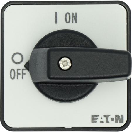 091082-T0-1-102-EZ Eaton, DPST 2 Position 90° Changeover Switch, 690 V ac, 20 A, Rotary Knob Actuator