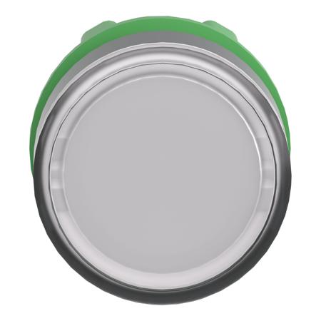 ZB5AA18 Schneider Electric Harmony XB5 Series, White Push Button Head, Spring Return, 22mm Cutout